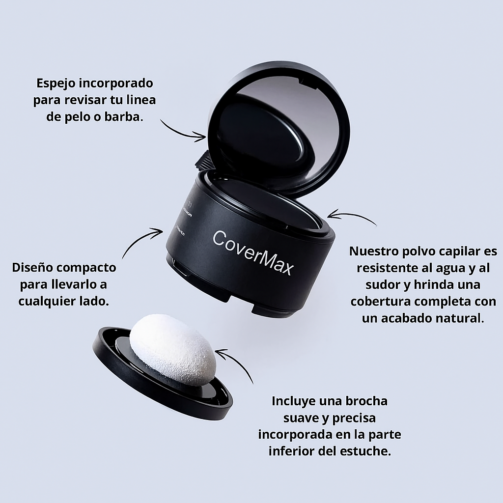 CoverMax™ – Camuflaje Capilar Profesional